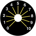 WRAC0101 Sérigraphie pour Potentiomètre